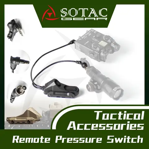 Wea-pon AXON DUAL Function Switch Hot Button for M300 M600 Flashlight DBAL-A2 MAWL NGAL Laser SOTAC GEAR