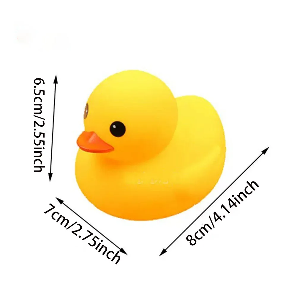 Rubber Duck Toy, Squeaky Swimming Duck, Floating Duck Birthday Gift, Classroom Prize, Car Home Decor, Gift ·Suitable for Ages 3+