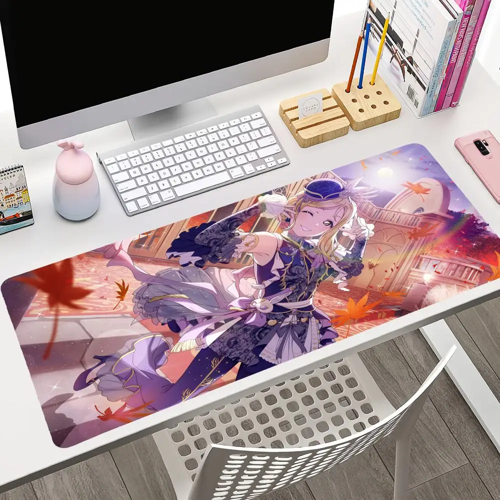 Anime Love Live! Sunshine Mousepad Large Gaming Mouse Pad LockEdge Thickened Computer Keyboard Table Desk Mat