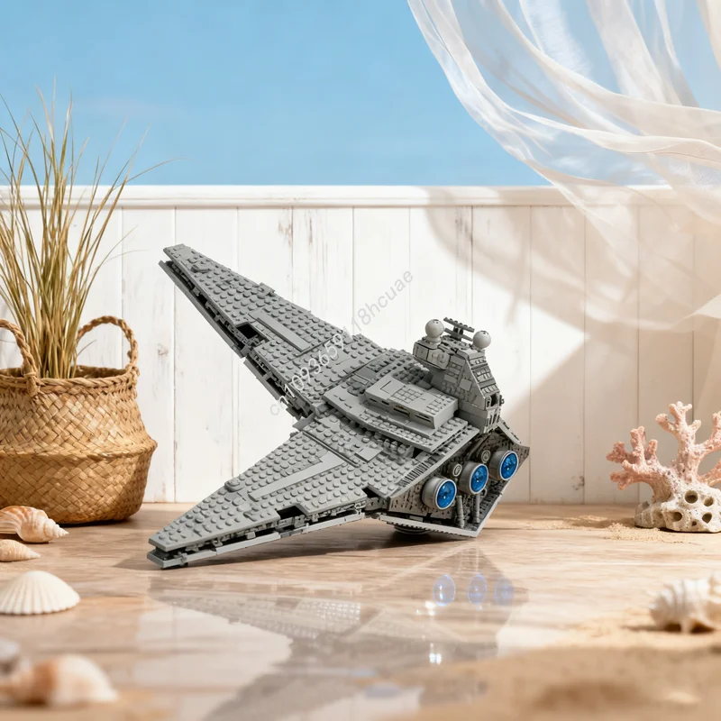 1693pcs MOC SW Imperial Cruiser Destroyer ISD Star Modello di Costruzione di Giocattoli Blocchi Assemblare Idea Creativa Mattoni Regali Di Natale Per Bambini