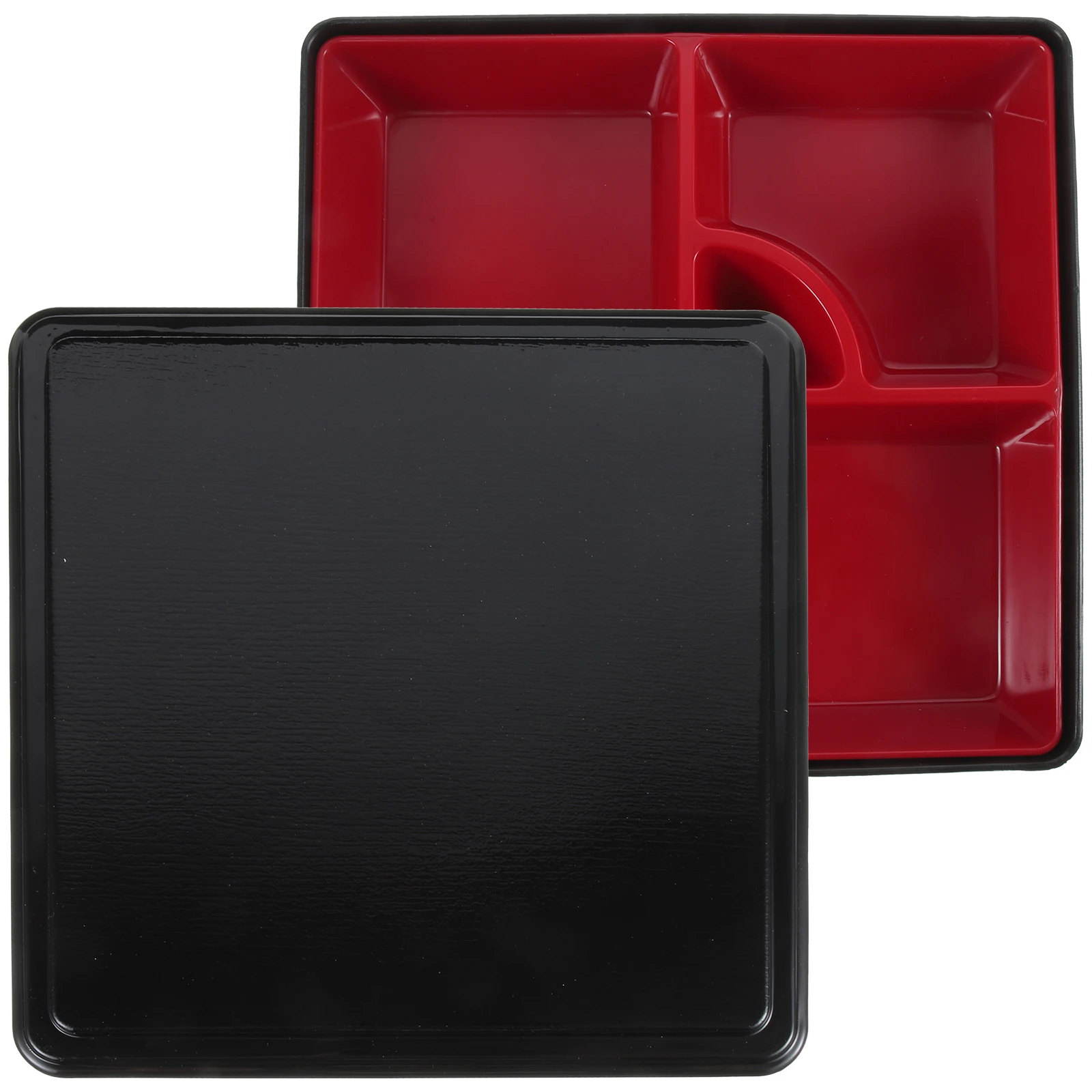 

Sushi Japanese Lunch Boxes Reusable Compartment Food Container Adult Snack Box ABS Material Lightweight