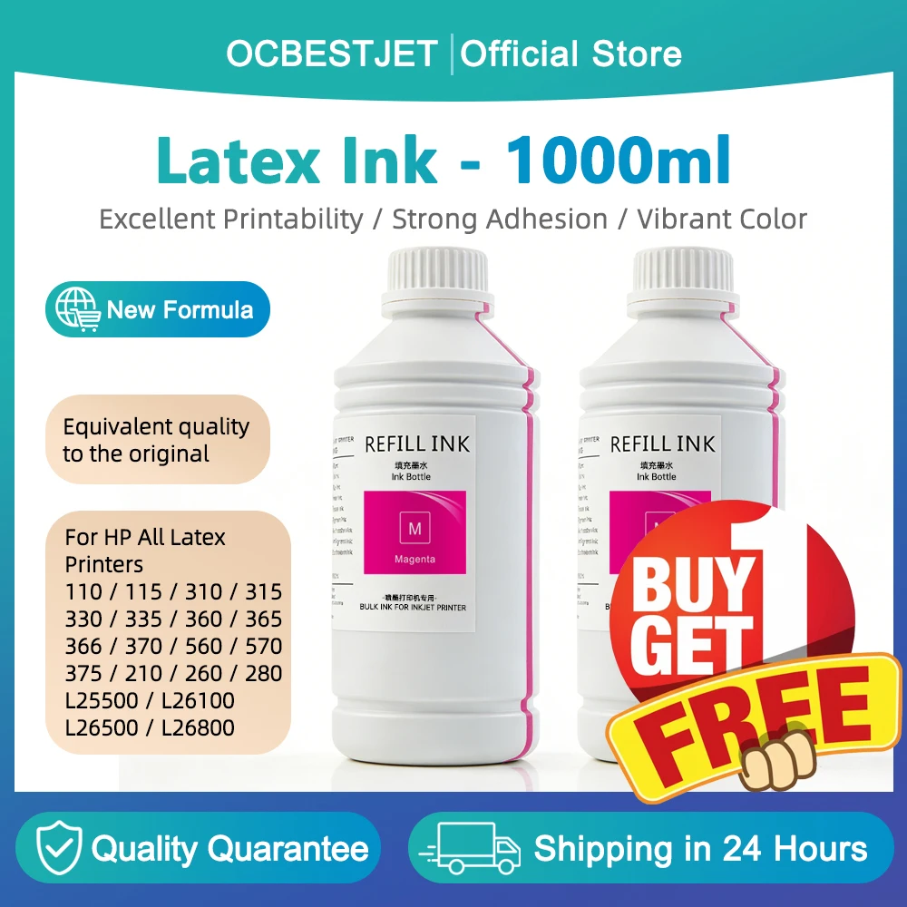 

(Buy 1 Free 1) For HP Latex Ink For HP 831 789 792 871 821 Latex 110 300 310 315 330 335 360 365 370 375 560 570 L25500 L26100