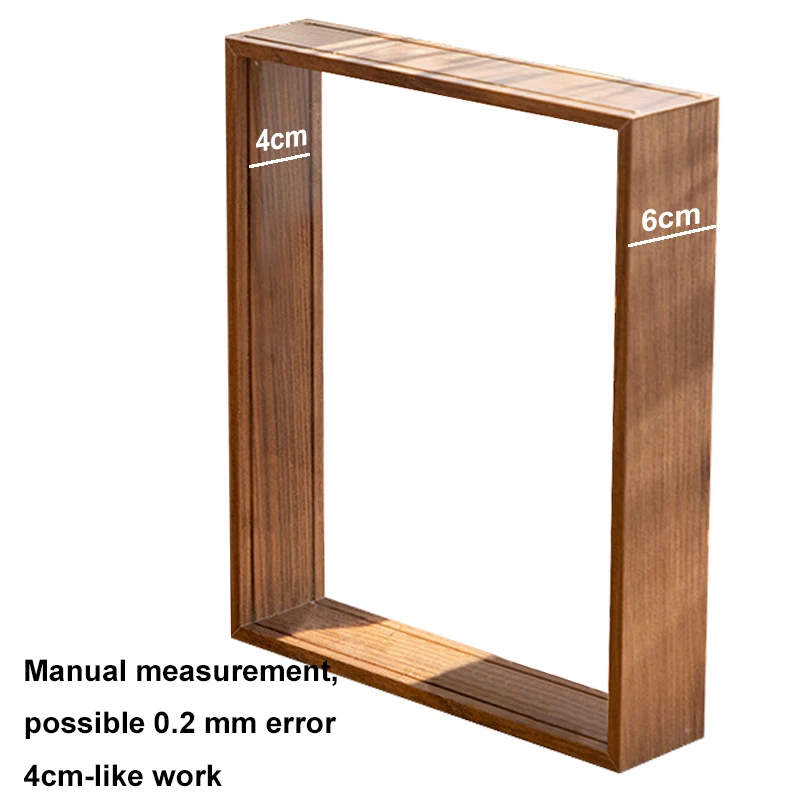 4cm Deep 3D Photo Frame Shadow Box Frames Bouquet Display Flower Case Deep For Crafts Memorabilia Memory Picture Frame