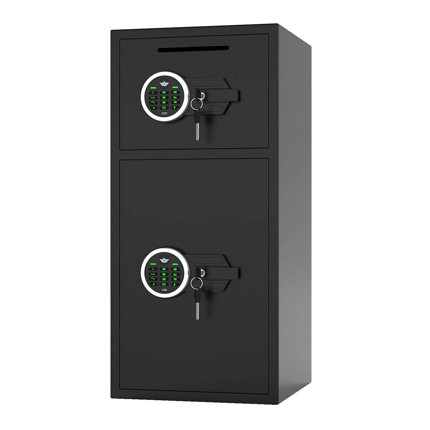 All-steel anti-theft safe, fingerprint password safe, household large electronic password cabinet, item storage box