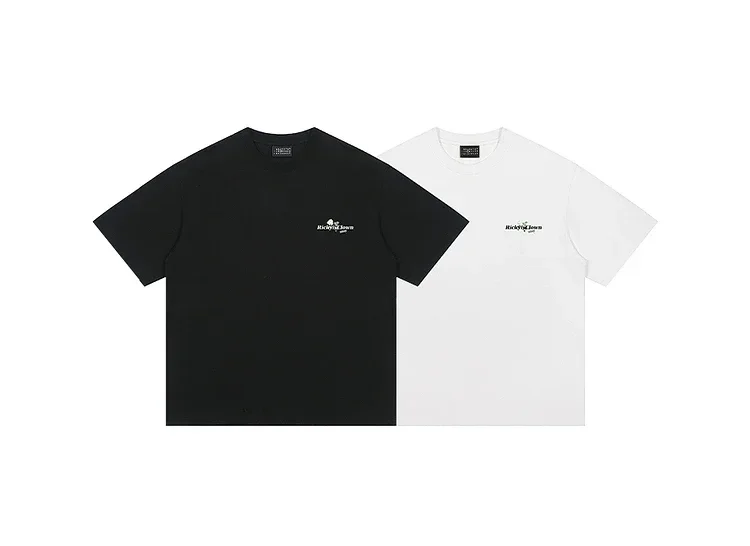 

Super Handsome Pure Cotton Cool Men's Short-sleeved T-shirt Simple Trendy Lapel Men's Clothing Korean Version Pure Cotton Printi