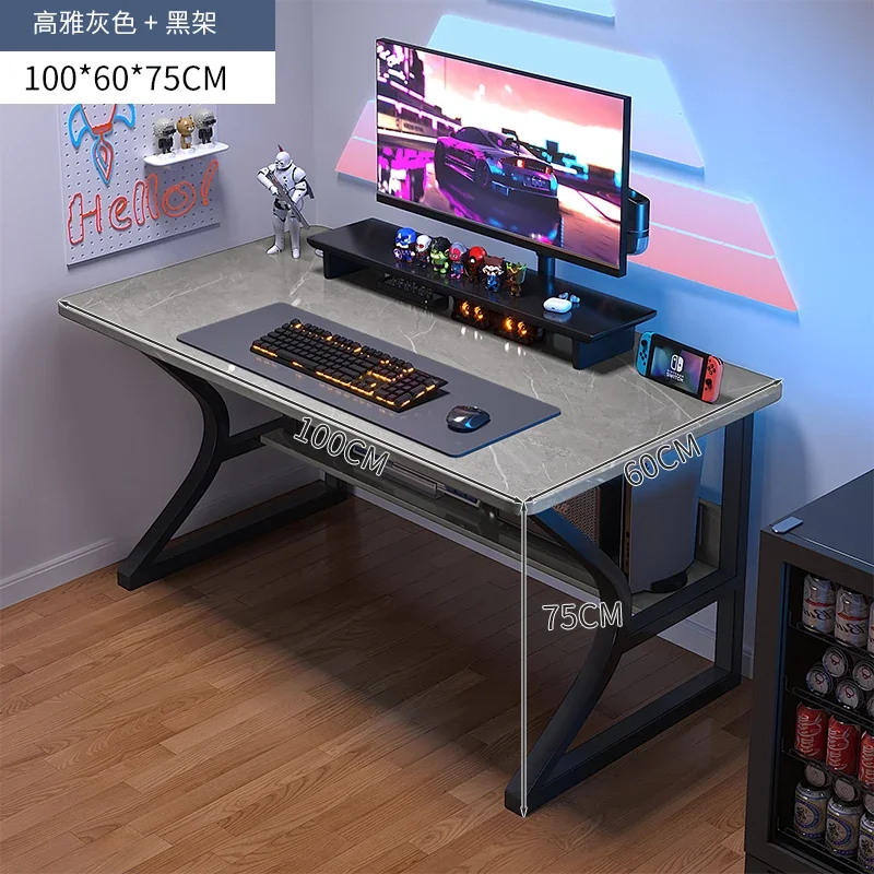 مكاتب كمبيوتر مكتبية إبداعية ممتازة لغرفة الاجتماعات أثاث منزلي طاولة فندقية بسيطة لغرفة النوم والدراسة ومكتب كمبيوتر شخصي للتعلم #2