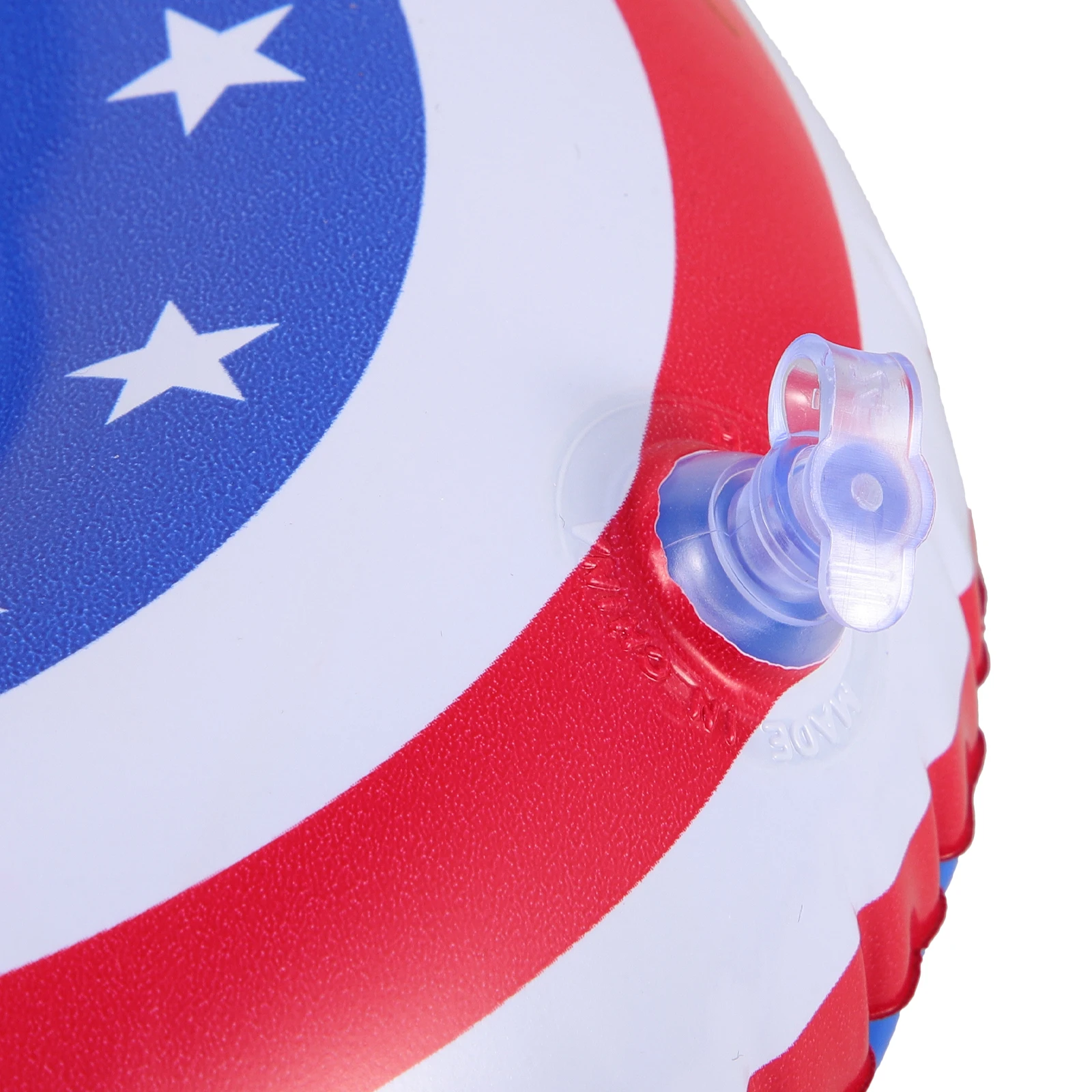 Suporte inflável para bebidas, 4 unidades, copo flutuante para piscina, bandeira americana, bebida decorativa, festa na praia, suprimentos para piscina, banheira