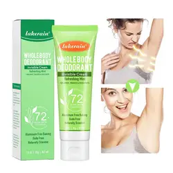 Crema antiolor a axilas para limpieza corporal y axilas, desodorización, desodorización de larga duración, crema para el cuidado del cuerpo, antisudor, T9K8