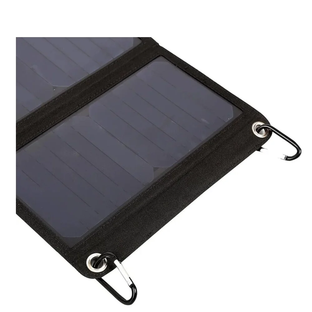 طوي المحمولة 30 واط 5 فولت شاحن لوحة طاقة شمسية آيفون المحمول قوة البنك بطارية USB/Type-c الناتج يدعم الشحن السريع