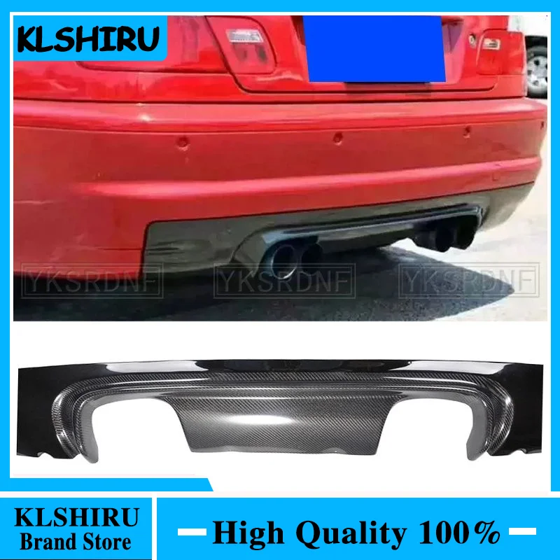 

For BMW E46 ABS Car Rear Bumper Lip Spoiler Diffuser For 3 Series 318i 320i 325i 328i M3 1999-2004 Rear Diffuser Gloss Black