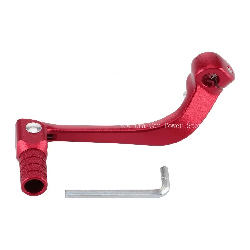 

Складной рычаг переключения передач подходит для внедорожников CRF110. Рычаг переключения передач универсальный для большинства моделей и красный