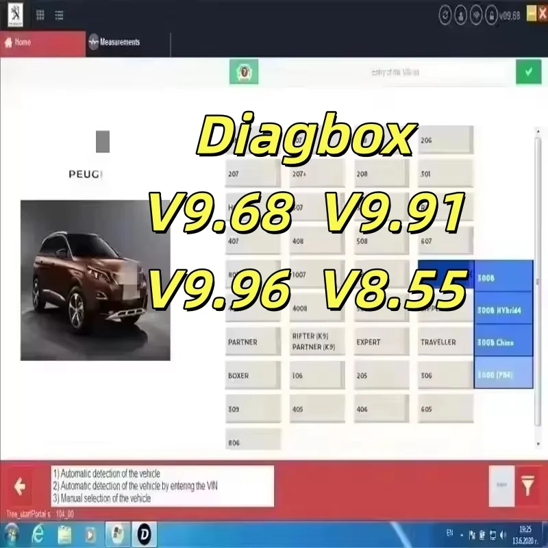 2026 Latest DiagBox V9.91 V9.68 Lexia 3 91 PP 2000 Lexia-3 Diagbox Diagnostic Tool Till 2021 Car Databa