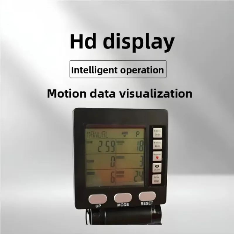Factory Direct Sale Fitness Air Rowing Machine Foldable Digital Monitor 120KG Max User Weight Gym Equipment