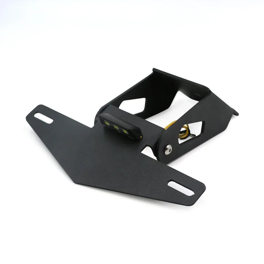 Motorcycle License Plate Holder Bracket With LED Light Tail Tidy Fenders Eliminator For Kawasaki Z650 Z 650 Ninja650 2017-2020