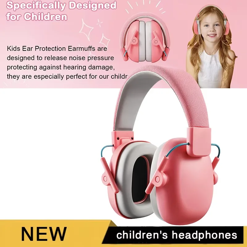 

SNR 27dB hearing protection earmuffs, ear protection and noise reduction headphones, suitable for autism, children, and toddlers