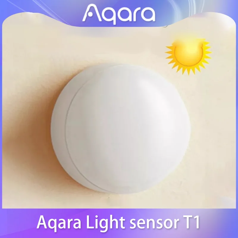 Aqara Lichtsensor T1 Helligkeits sensor ZigBee 3,0 Auto Smart Home Licht detektor Magnets teuerung für Aqara Home Homekit App