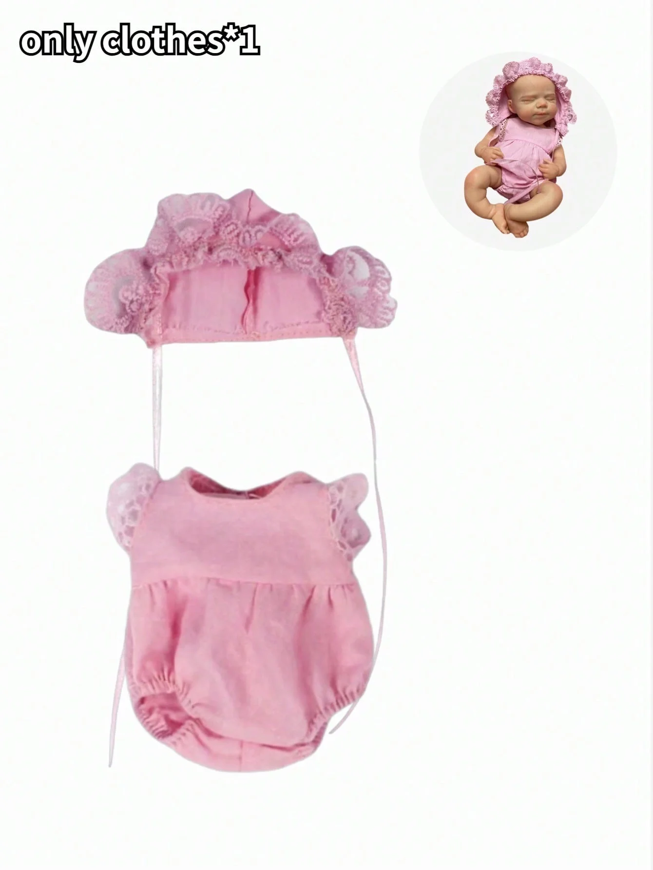 Fit 13 Inch Doll Clothes Silicone Baby clothes for KIDS to Change their favorite Outfits For 13 ” inch dolls