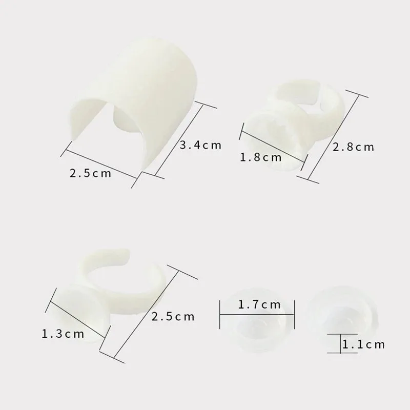 5 個まつげエクステンションツール U バンドまつげスプリッターまつげパレットホルダーリングスタンド接着剤ボリュームブリッジメイクアップツールセット