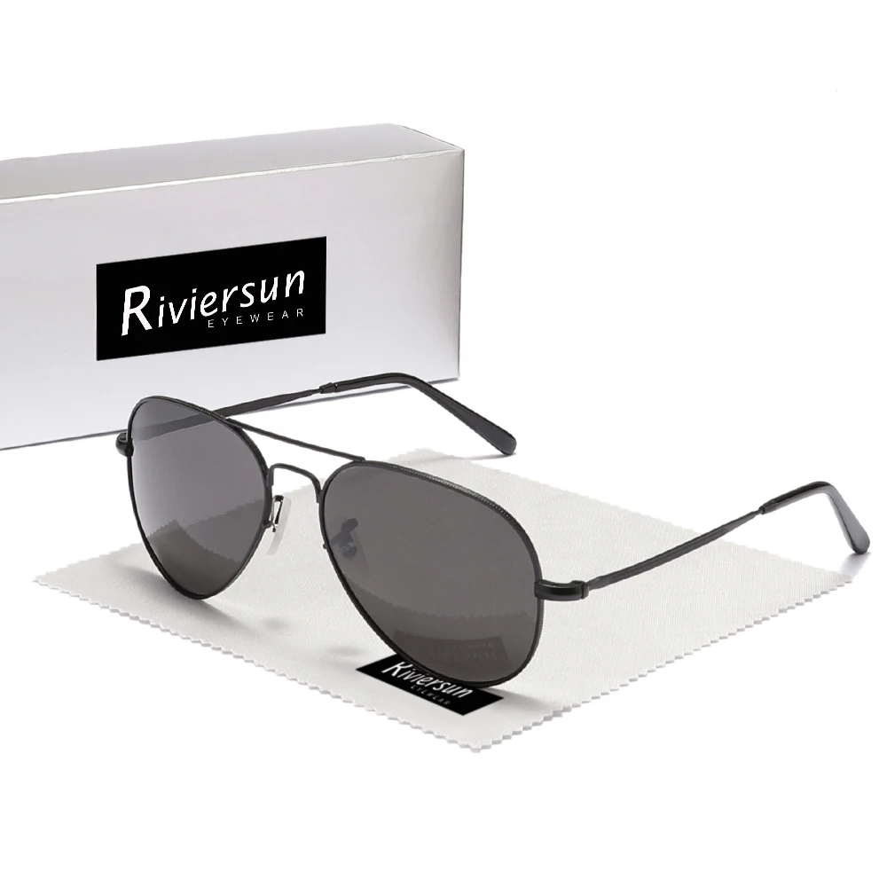 Fashion Pilot Sunglasses Men Women Driving Glasses Polarized UV400 Alloy Thin Frame Mirror Lens Eyewear