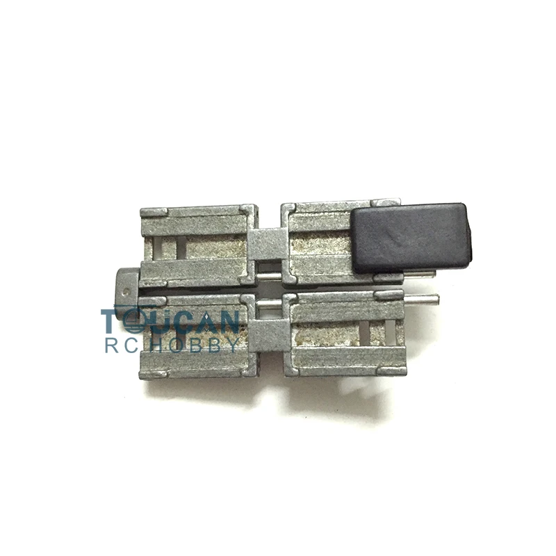 1/16 Leopard2 A6 Abrams M1A2 Challenger For Heng Long RC Tank Metal Tracks W/ Inserted Rubber Pads Best TH00957-SMT4