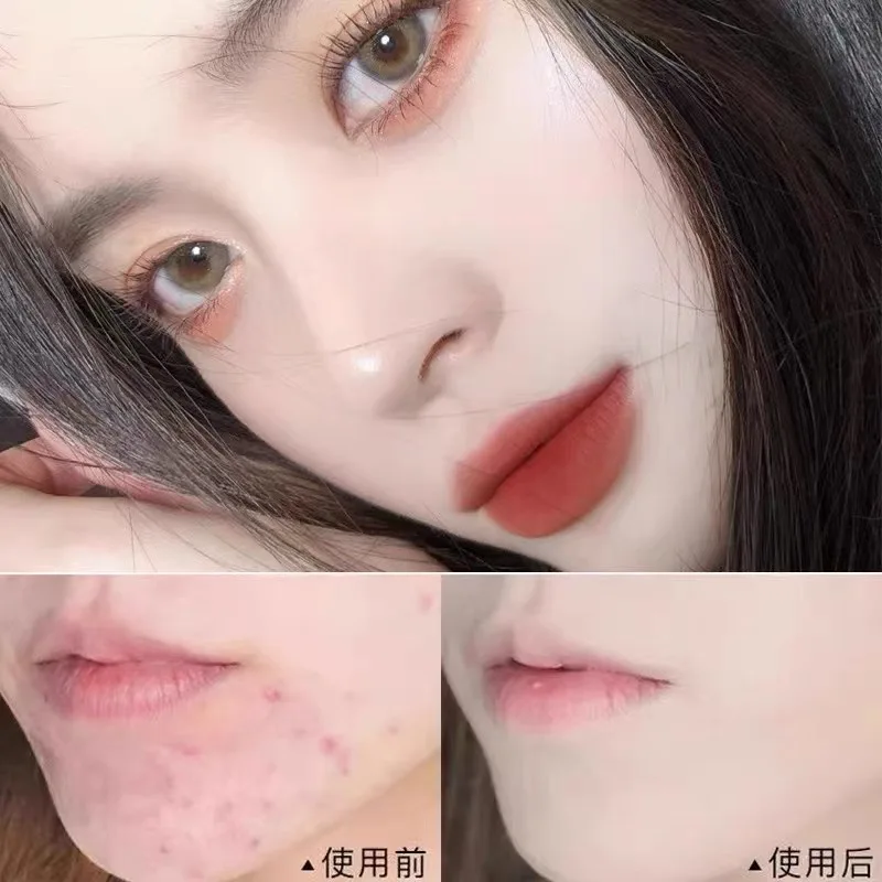 Novo cabeça dupla corretivo caneta corretivo bandeja caneta capa círculos escuros mancha acne marca corretivo para mulher umidade autêntica