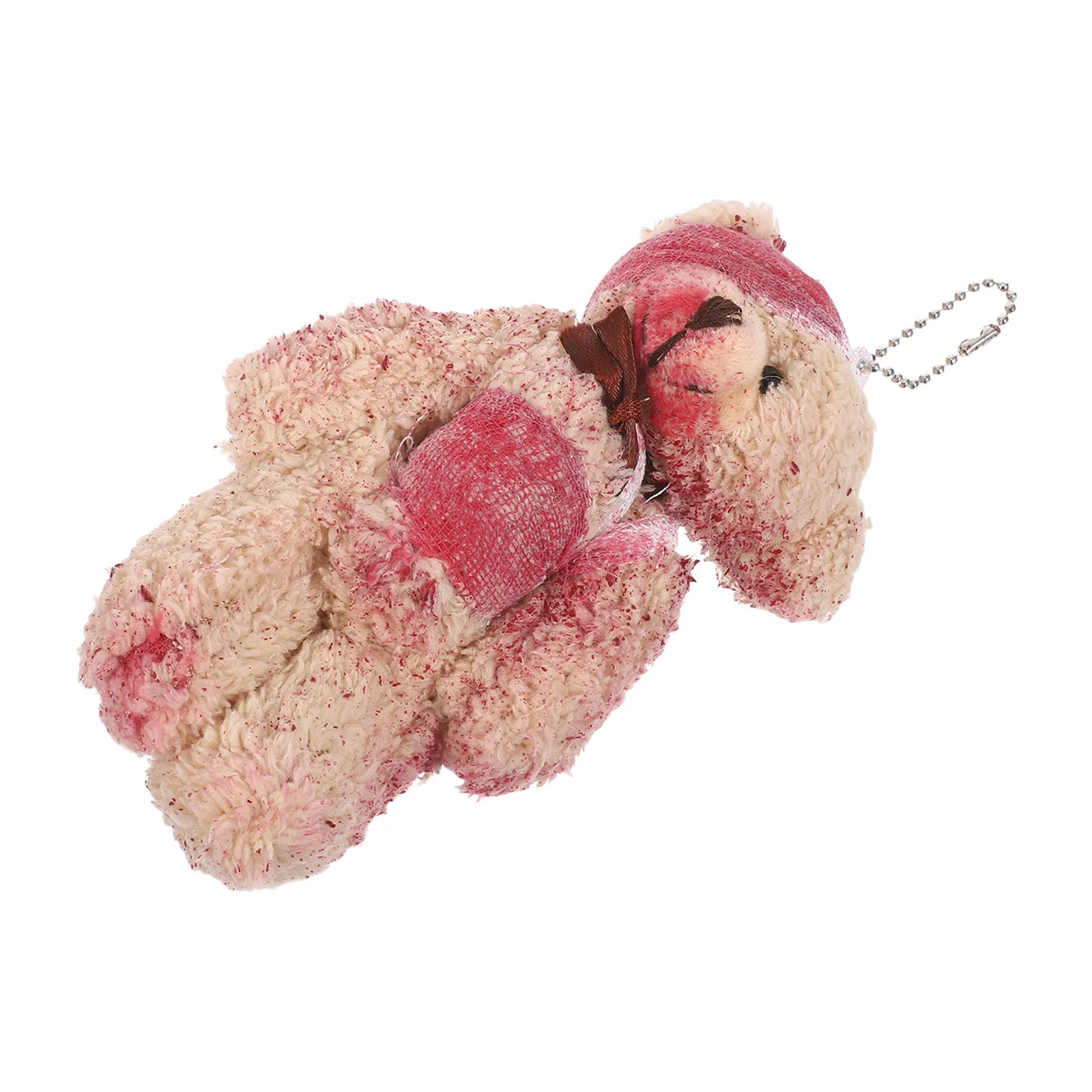 1 قطعة تصميم الدب الدموي لحقيبة السيارة حلقة حقيبة قلادة قلادة الهاتف الخليوي المفاتيح مفتاح سلسلة مفاتيح حلقية ملحق #1