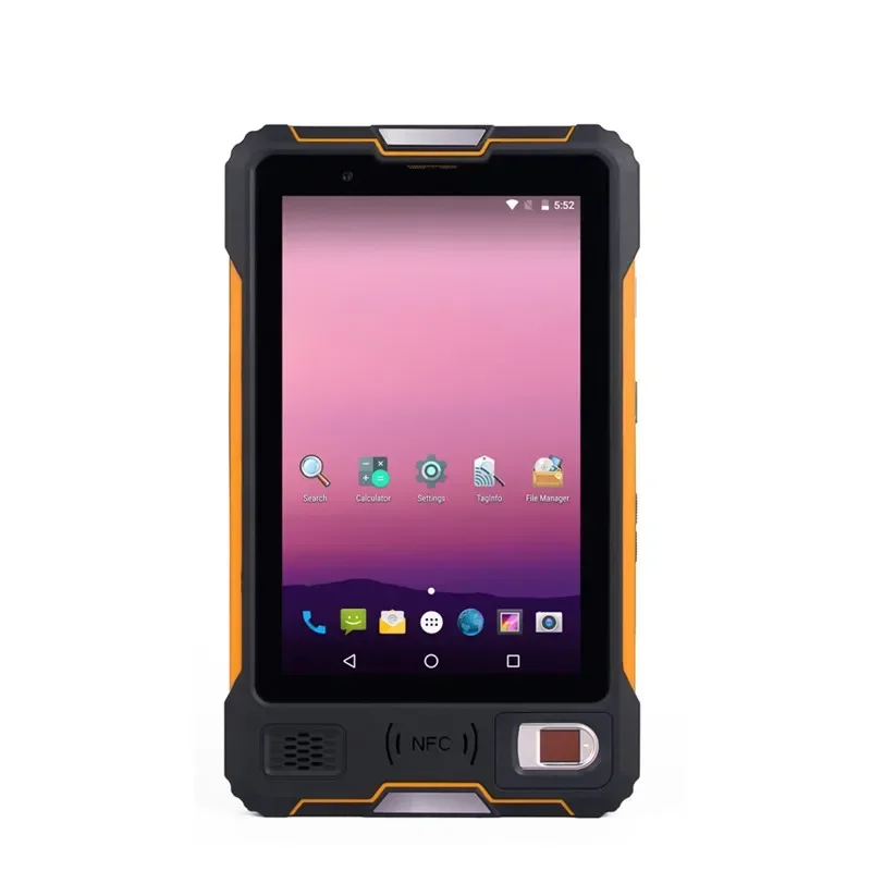 

8inch Rugged IP67 Industrial Computer Tablet with Barcode Reader NFC 4G Waterproof Tablet PC USB Type C MTK Repair Android 12.0