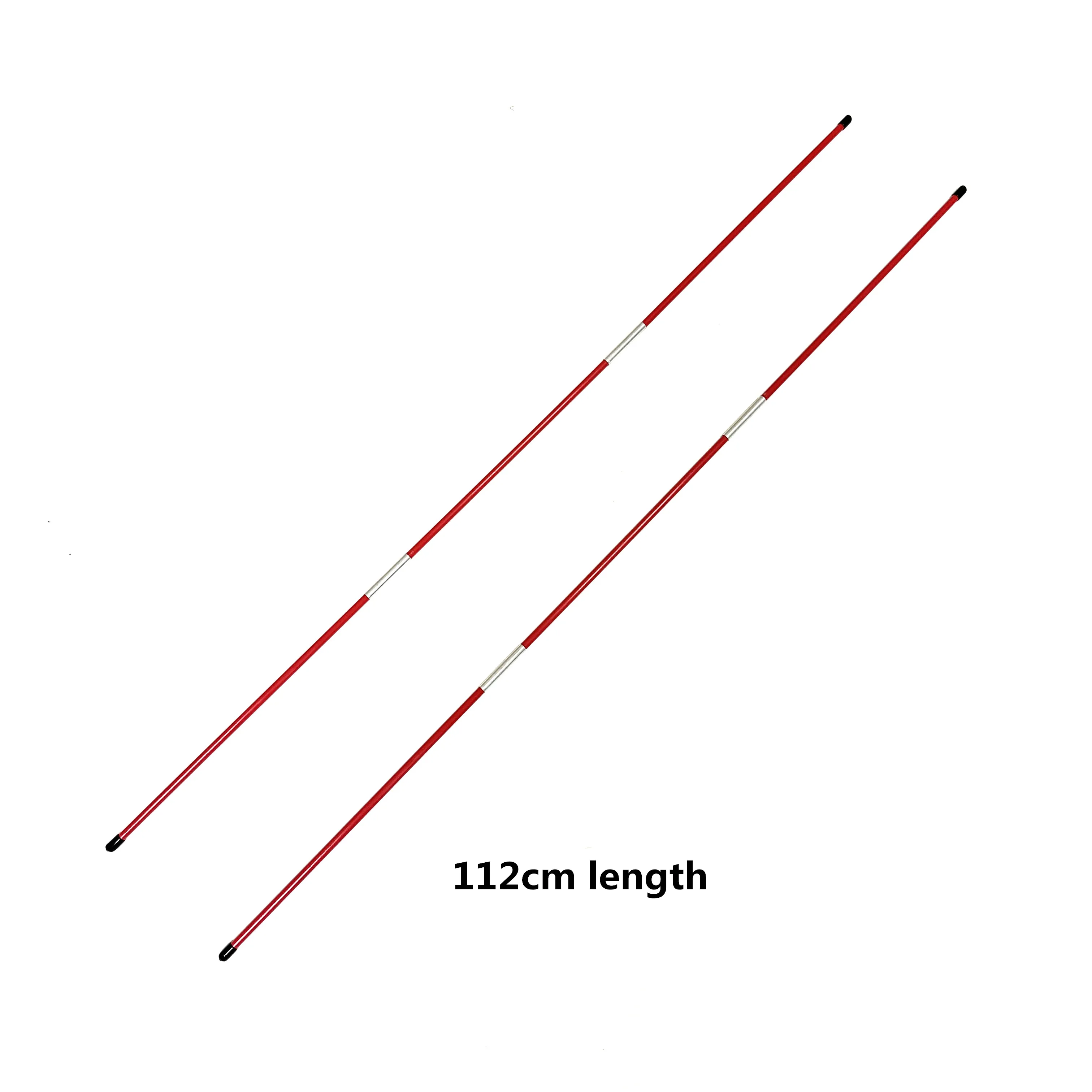 Golf Alignment Training Sticks Green Putting Practice Rods for Swing Path Aim and Stroke Control Aid