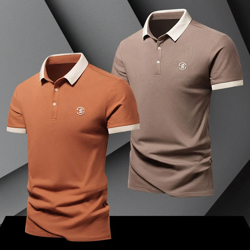 

Повседневная рубашка из чистого хлопка свободного кроя, летняя, тонкая, с коротким рукавом, отложным воротником, универсальная, для работы, осенняя