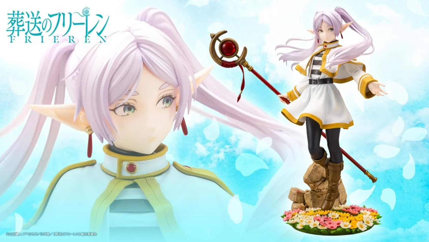 Frieren: Beyond Journey's End Frieren Actionfigur Kotobukiya Anime Figur PVC Statue Sammlerstück Modell Dekor Puppe Spielzeug Geschenk – Detail 2
