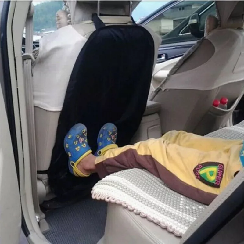 Car Anti Kick Mat Waterproof Car Seat Back Cover Protector for Kids Cartoon Auto Seat Back Protector Anti Kick Pad Accessories