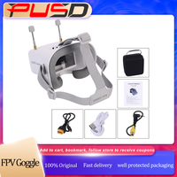 008D PRO FPV Goggles 5.8GHz 40CH Receiver with DVR 4.3inch HD LCD 16:9 3.7V 2000mAh Battery For Racing Drone Micro BWhoop Drone