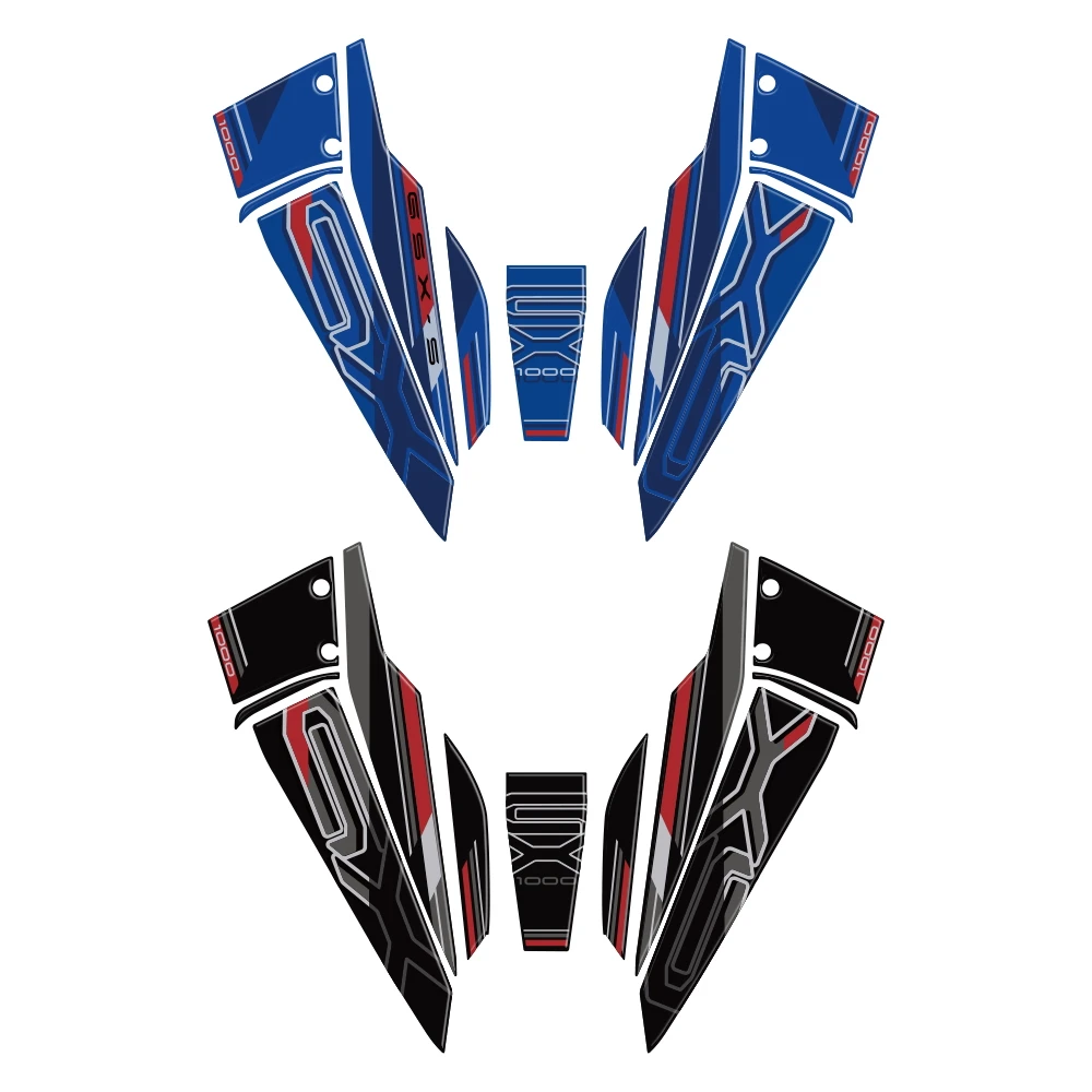 For Suzuki GSX-S1000GX GSX S1000GX 2024 2025 Motorcycle 3D Gel Fairing Protector Paint Protection Decal Sticker Kit