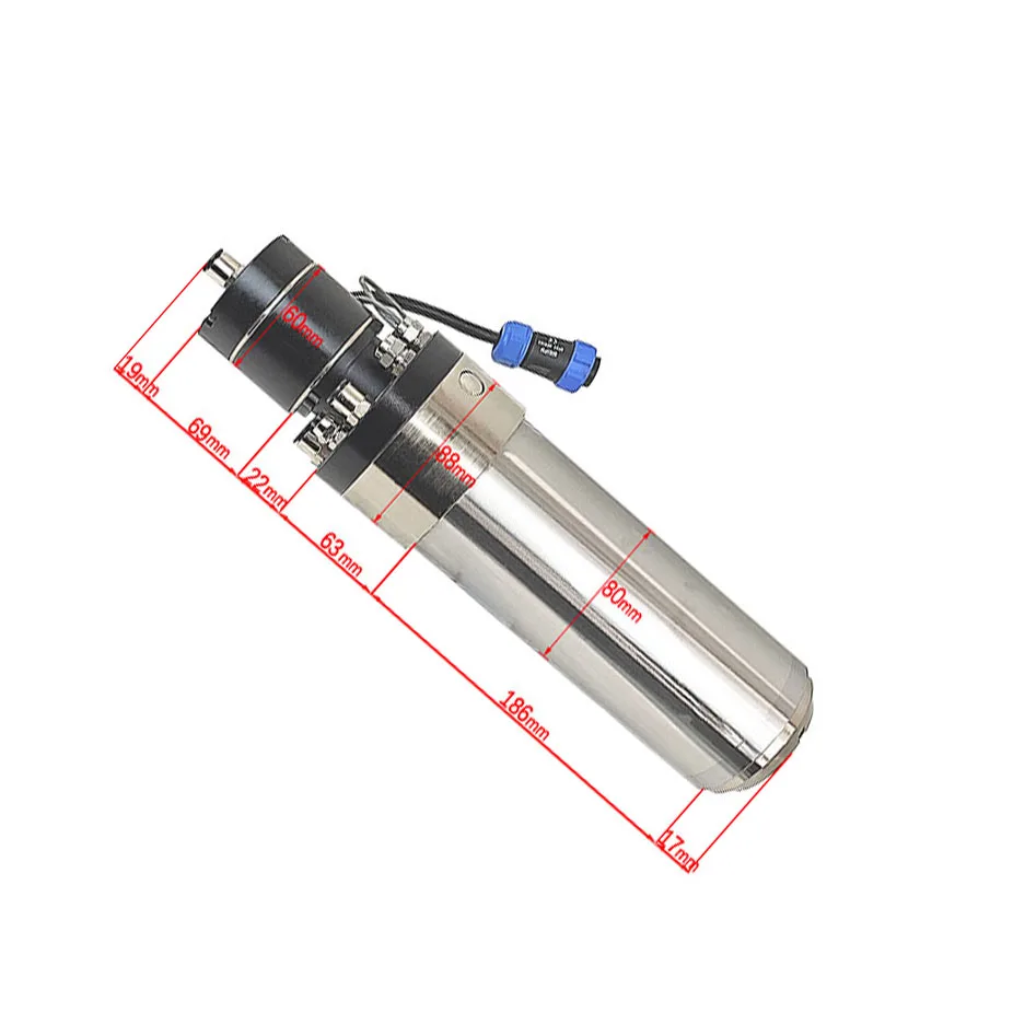 ISO20 Automatic Tool changer electric spindle 3.0kw 2.2kw engraving machine 220V/380V suitable for various processing