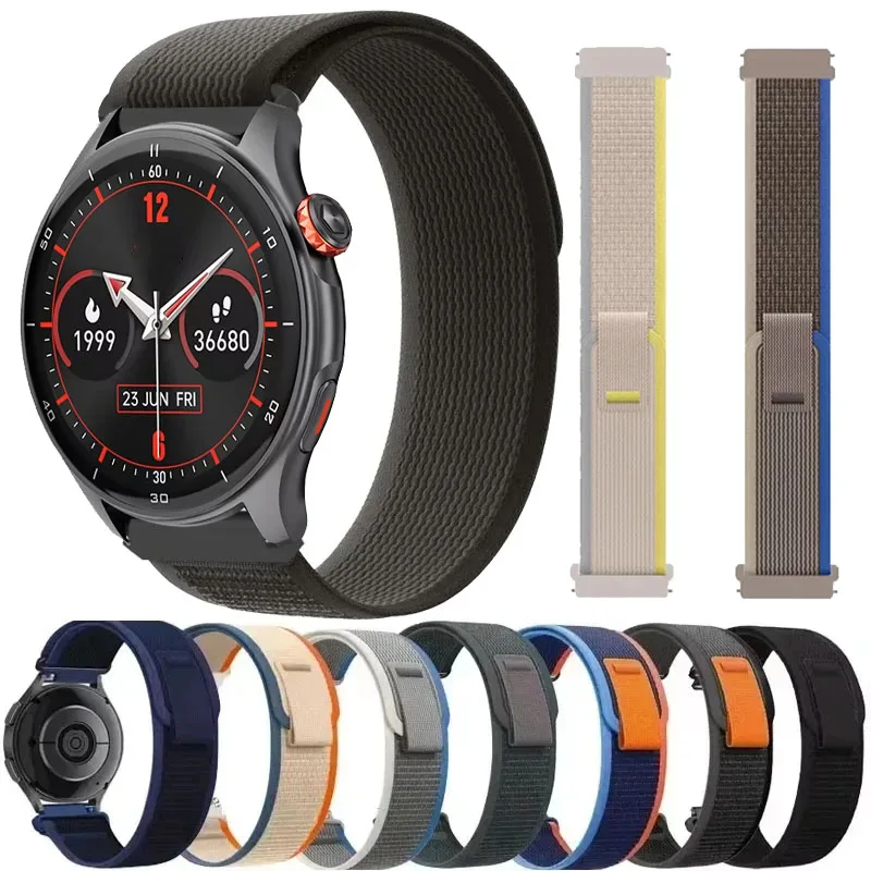 22mm Sport Trail Loop Armband für IGPSPORT LW10 Smartwatch Armband für iGPSPORT VeRun Nylon Armband Correa