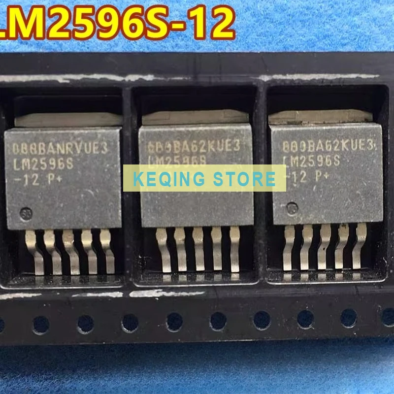 10PCS Used+Not NEW+Send after Measure LM2596S-12 TO-263-5