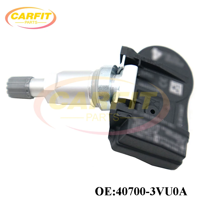 

New OEM 40700-3VU0A 407003VU0A TPMS Tire Pressure Sensor For Nissan Rogue NOTE QASHQAI TIIDA X-TRAIL Renault Espace Auto Parts