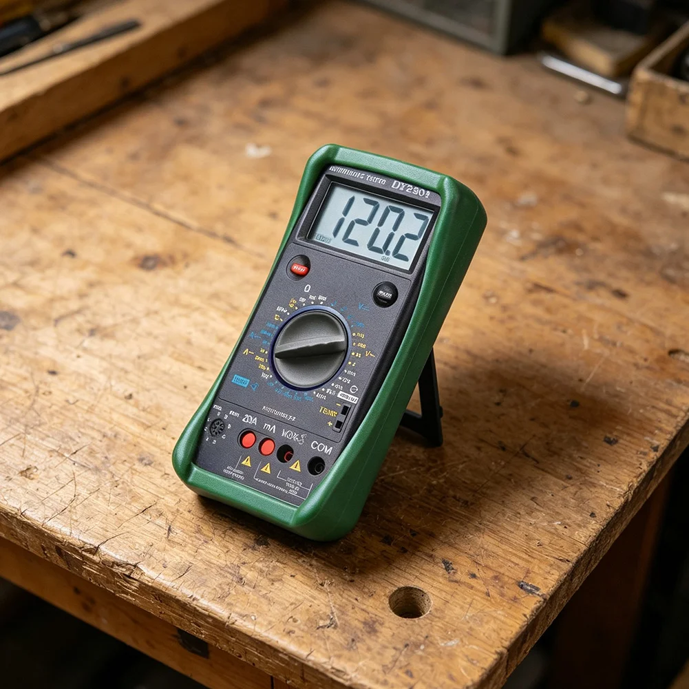 Digital Multimeter DY2201 Designed for Automotive Applications For Battery Testing DC 1000V AC 700V Compact Ergonomic Build