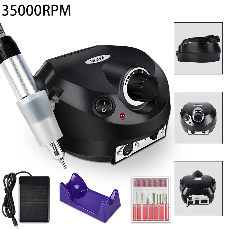 

35000 Speed Nail Polishing Machine Nail Removal Polishing Carving Dead Skin Removal Super Stable Super Quiet Not Shaking