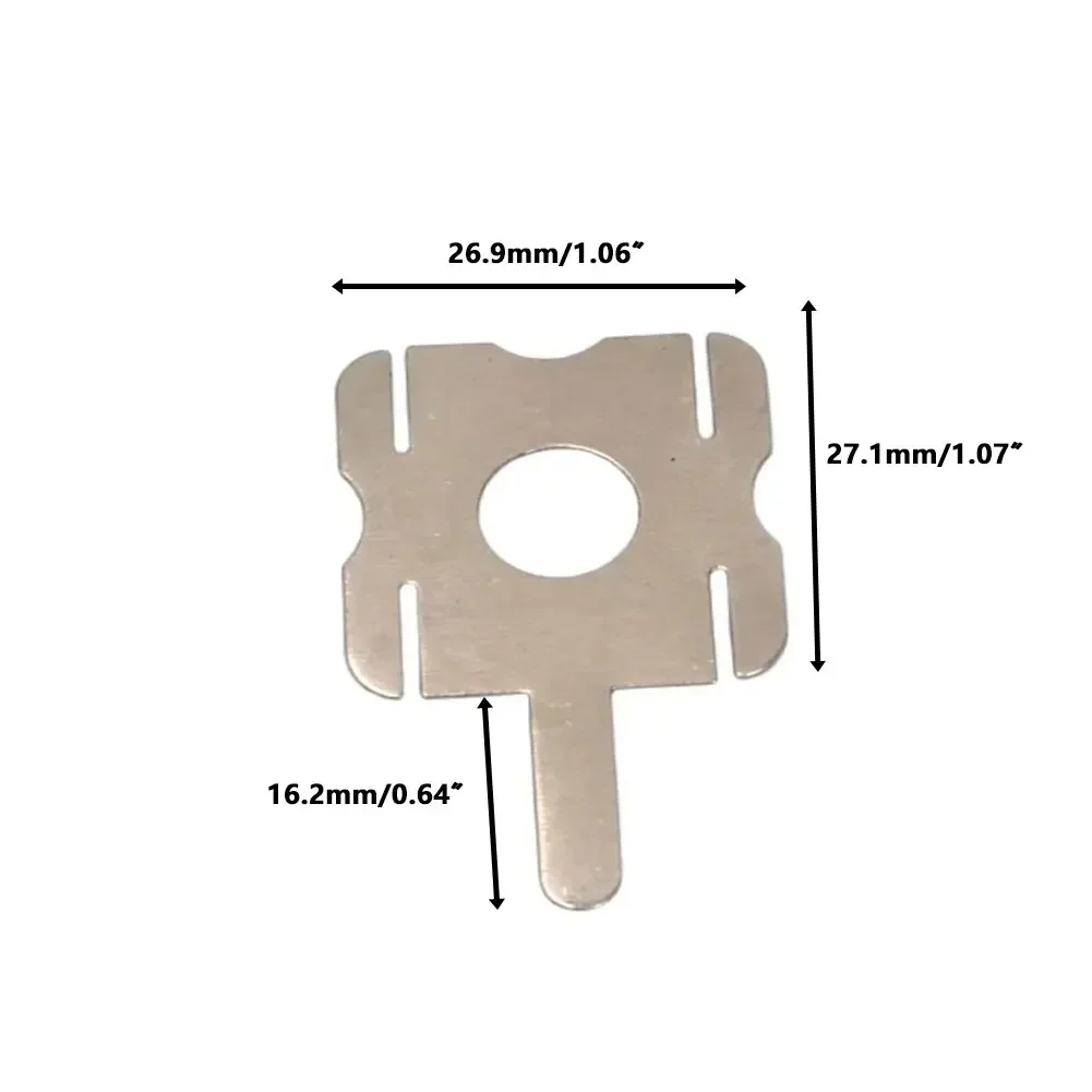 배터리 팩 스폿 용접 납땜용 니켈 플레이트, 배터리 도금 니켈 시트, U자형 스트랩 스트립 시트, 30 개