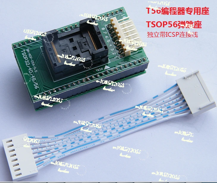

APPLY toTSOP56 Программатор Dual touchpoint T56 Автомобильная навигация сжигание звука Сиденье SN-ADP-056-0.5 испытательное сиденье