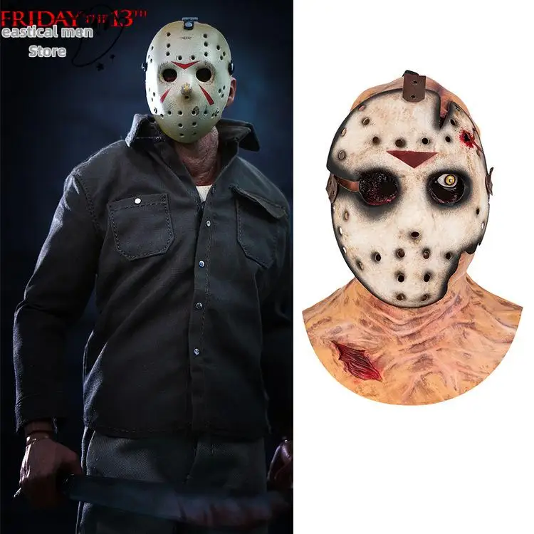Cosplay film effrayant vendredi le 13ème Jason tueur Mascaras Halloween Costumes accessoires horreur carnaval habiller masques de fête