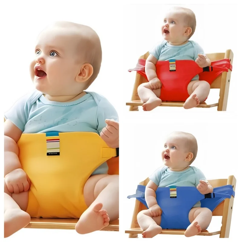 

Baby Dining Chair With Fixed Strap For Outdoor Use Portable Dining Chair With Child Seat Safety Belt Universal Dining Fixture