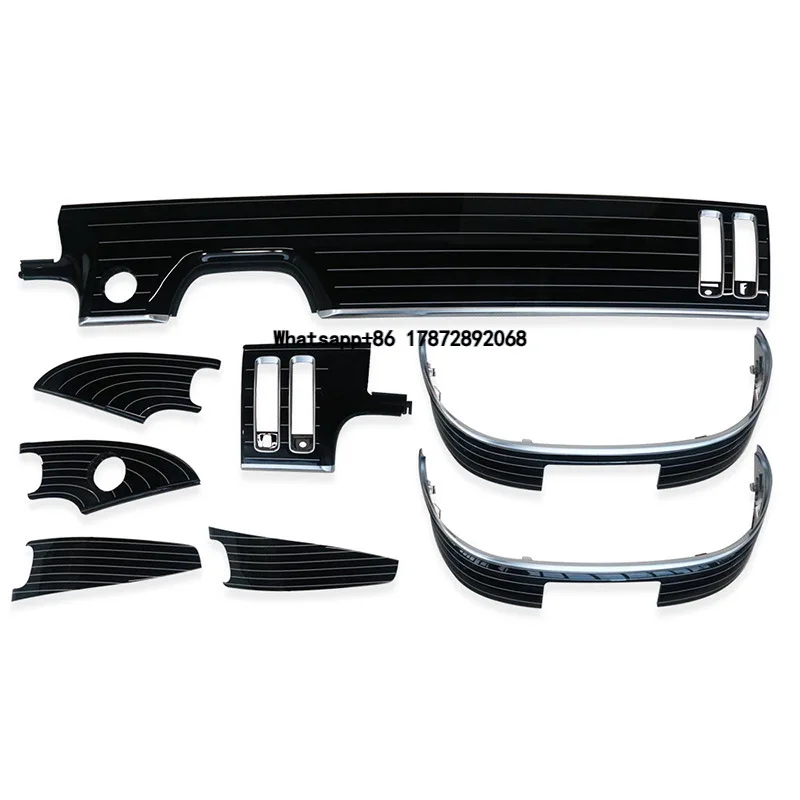 

Car Piano Paint Style Interior Panel for W223 S450 S480 S500 S Class Car Door Dashboard Decorative Strip