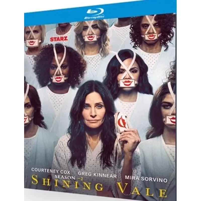 

BD Blu-ray High Definition American Drama Shining Vale Season 1–2 Four-Disc Box Set