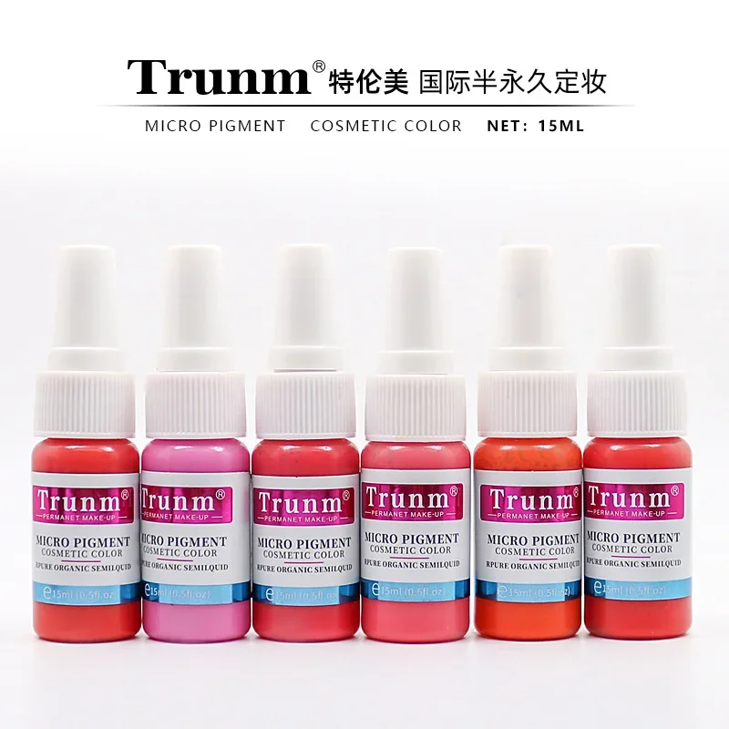 Genuine Trunm Pure Plant Material Tattoo Eyebrow Pigment Ink Fog Shading for Tattoo Machine Microblading Pigment Ink Supplies