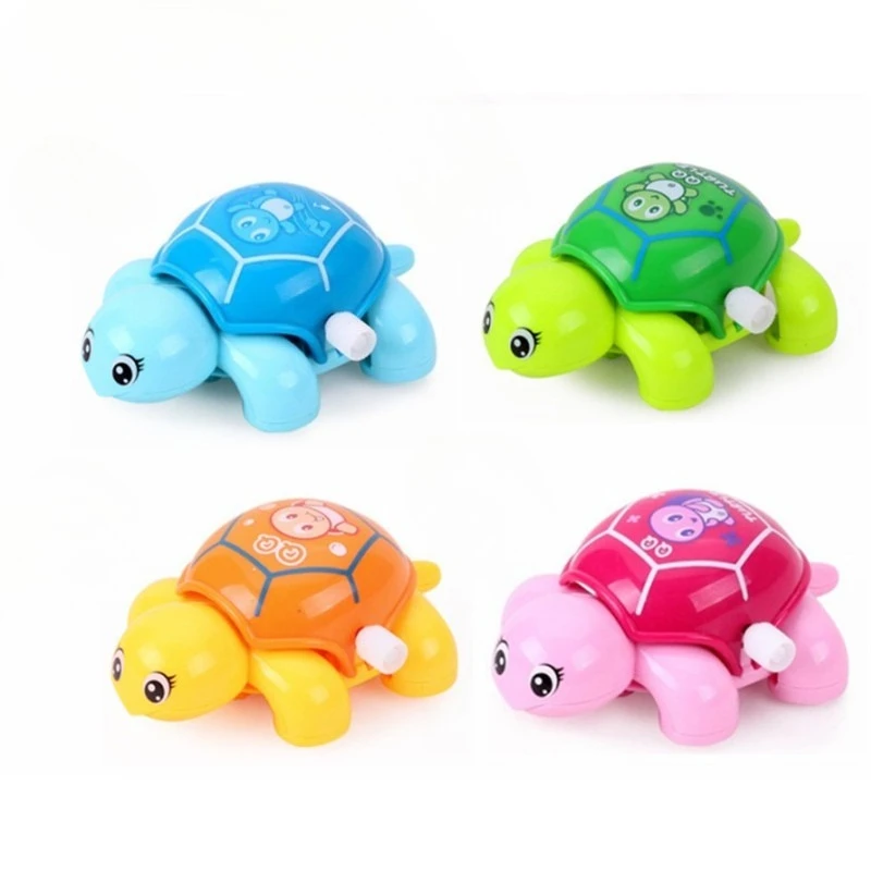1 szt. Zabawka żółw nakręcana, kreskówkowy zwierzak, żółw nakręcany dla dzieci, prezenty noworoczne dla chłopców i dziewczynek, zabawki nakręcane.