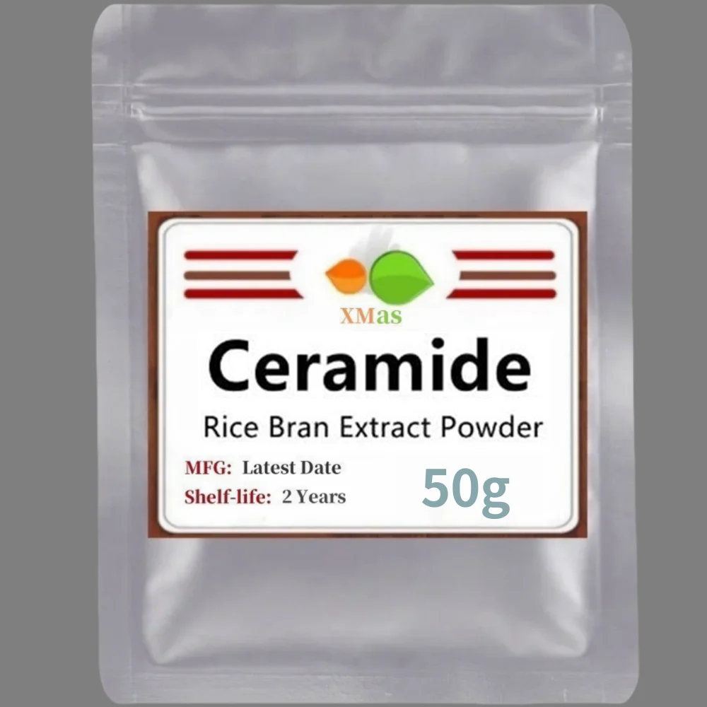 50g-1000g 99% Ceramide Powder Skin Whitening Ceramide Powder,Cers,Maintain Skin Barrier,Moisturize,Anti-Aging,Wrinkle Removing