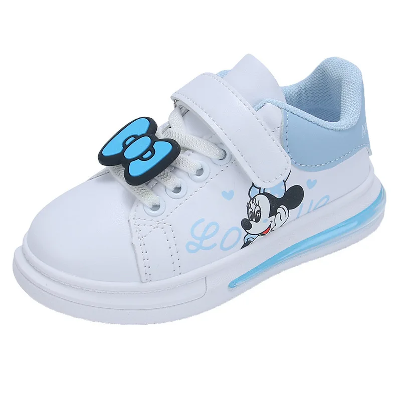 Disney Cartoon Mickey Mouse Children Shoes For Boys Girls Sport Sneakers Kids Summer Casual Shoes Non-slip Toddler Size 26-37