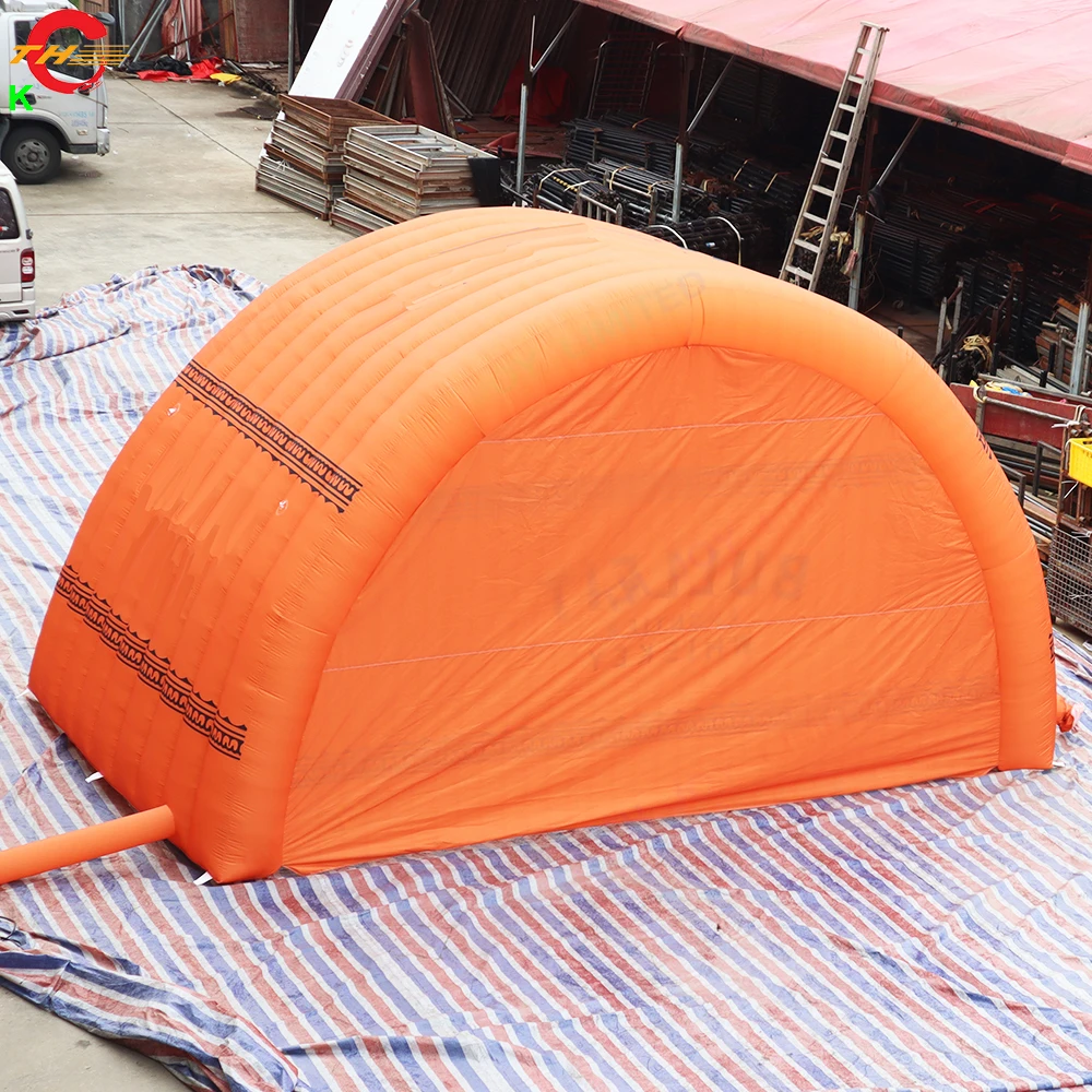 Riesiges aufblasbares Muschelzelt für den Außenbereich, aufblasbares Bühnenzelt für Konzert, musikalische Ereignisse zu verkaufen